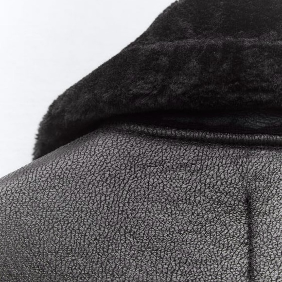 COLLECTION DOUBLE-FACED BIKER JACKET - Picture 5 of 7